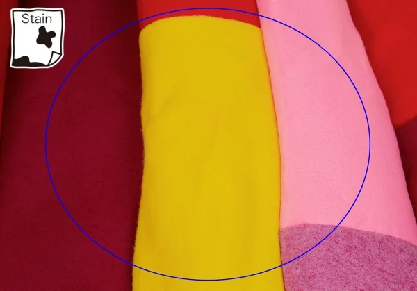 コムコム コムデギャルソンCOMME des GARCONS 製品洗いフェルトパッチワーク切替スカート マルチXS K-112783_007