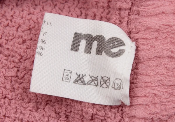 イッセイミヤケ ミーISSEY MIYAKE me テープ貼付けデザインカリフラワースカート ピンクF K-112812_013