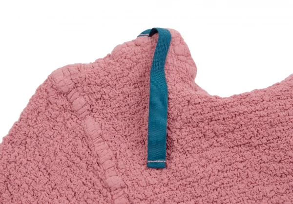 イッセイミヤケ ミーISSEY MIYAKE me テープ貼付けデザインカリフラワーノースリーブセットアップ ピンクF K-112813_011