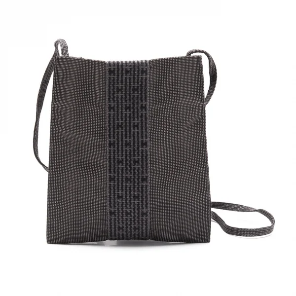 エルメスHERMES エールライン ポシェット グレー K-112837_001