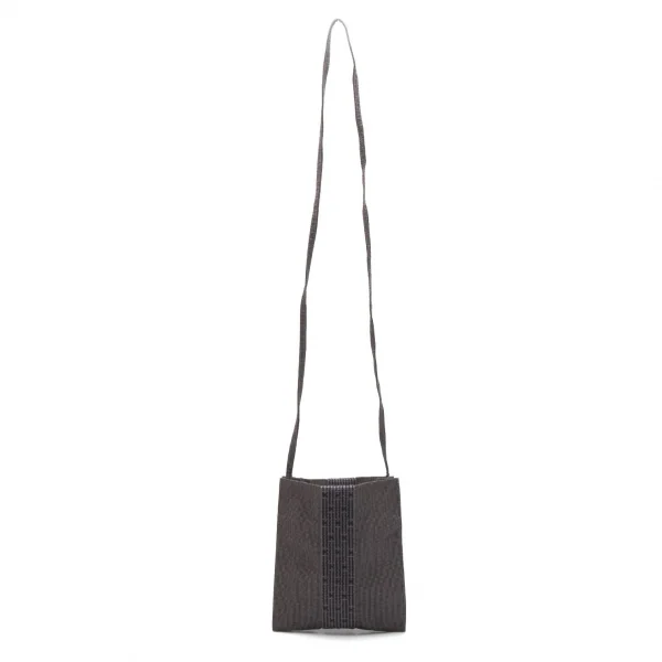 エルメスHERMES エールライン ポシェット グレー K-112837_002