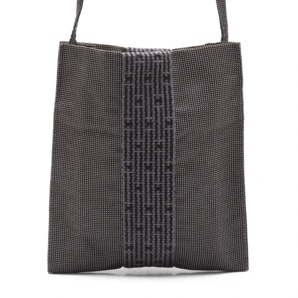 エルメスHERMES エールライン ポシェット グレー K-112837_005