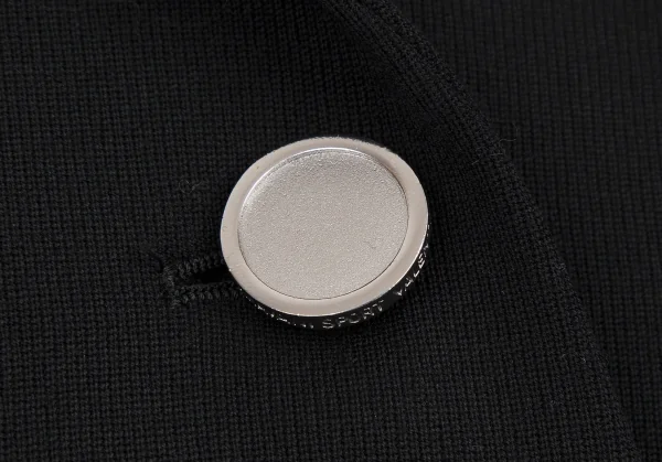 ヴァレンティノ ガラヴァーニ スポーツVALENTINO GARAVANI SPORT シルバーボタンダブルブレストジャケット 黒40 K-112838_006