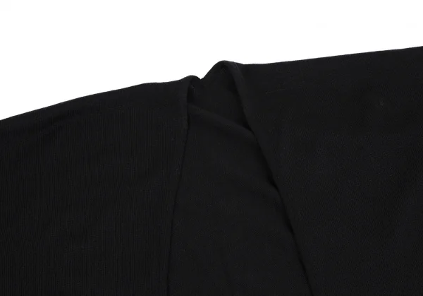 ミラショーンmila schon ニットショール 黒 K-112839_003