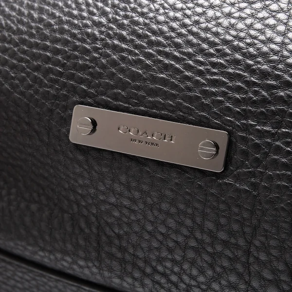 コーチCOACH シュリンクレザーショルダーバッグ 黒 K-112848_003