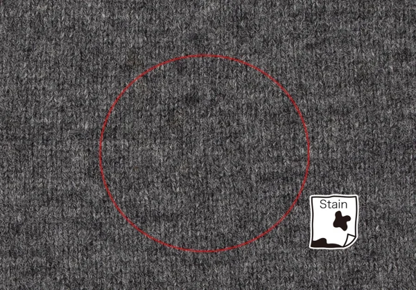 コムデギャルソン オムCOMME des GARCONS HOMME フロント無地切替チェックVネックニットセーター グレーS K-112854_010