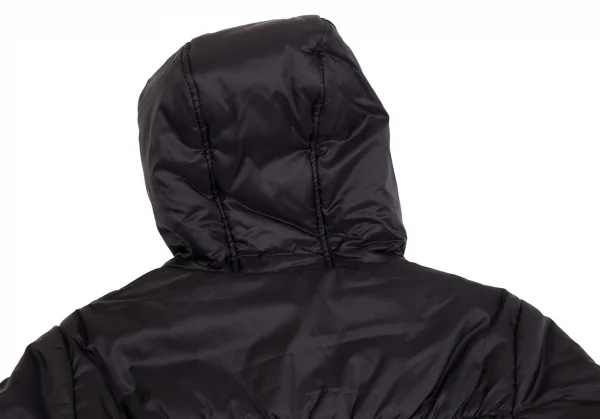 ジュニアゴルチエJUNIOR GAULTIER タータンチェックレイヤードデザイン中綿ジャケット 黒赤14A K-112856_015