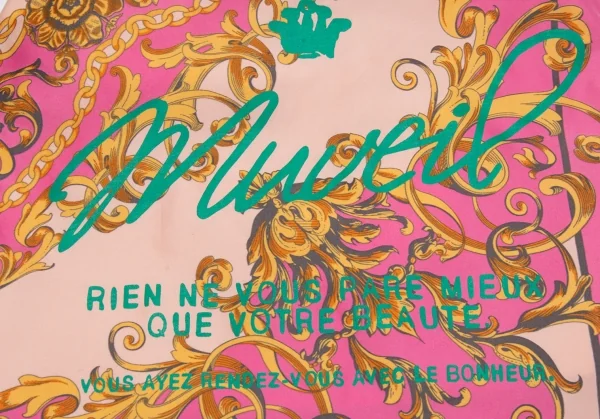 ミュベールMUVEIL ヴィンテージスカーフトートバッグ ピンク他 K-112866_012