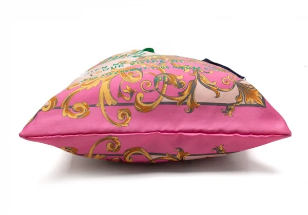 ミュベールMUVEIL ヴィンテージスカーフトートバッグ ピンク他 K-112866_006