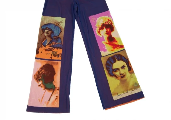 ジャンポールゴルチエ ソレイユJean Paul GAULTIER SOLEIL ポートレートプリントパワーネットセットアップ マルチXS K-112908_012