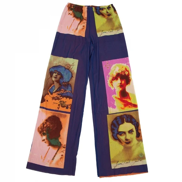 ジャンポールゴルチエ ソレイユJean Paul GAULTIER SOLEIL ポートレートプリントパワーネットセットアップ マルチXS K-112908_009