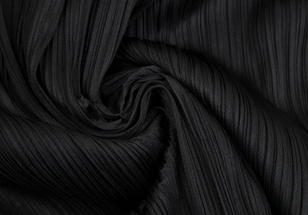 プリーツプリーズPLEATS PLEASE タックデザインプリーツワイド袴パンツ 黒1 K-112925_008