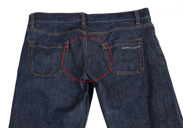 プラダPRADA クラシックフィットデニムパンツ インディゴ31 K-112936_014