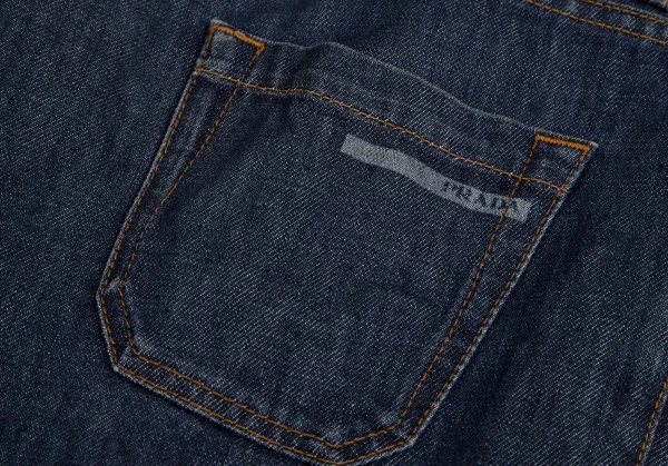 プラダPRADA クラシックフィットデニムパンツ インディゴ31 K-112936_016