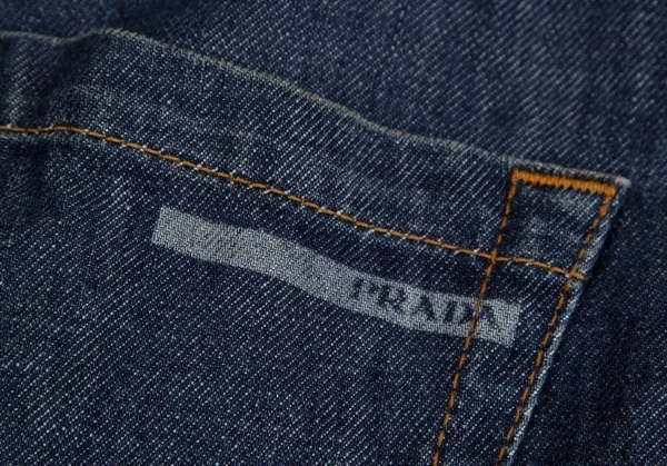 プラダPRADA クラシックフィットデニムパンツ インディゴ31 K-112936_017