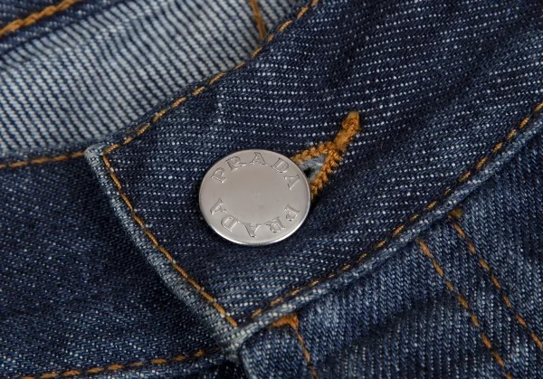 プラダPRADA クラシックフィットデニムパンツ インディゴ31 K-112936_004