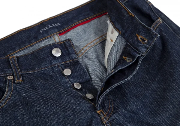 プラダPRADA クラシックフィットデニムパンツ インディゴ31 K-112936_006