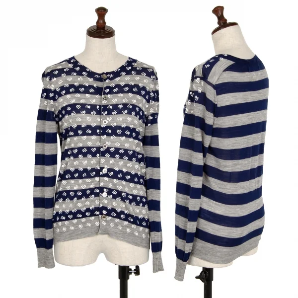 人気商品の トリココムデギャルソンtricot COMME des GARCONS 花柄プリント トップス