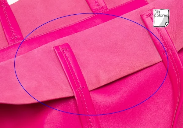 セリーヌCELINE ホリゾンタルカババイカラートートバッグ ピンクオレンジ K-112952_010