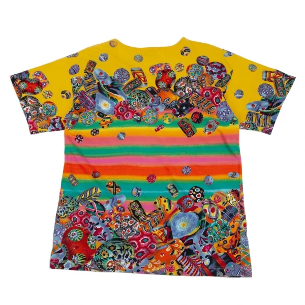 ケンゾージャングルKENZO JUNGLE コットン総柄Tシャツ マルチM K-112973_011