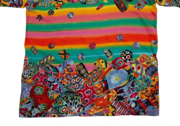 ケンゾージャングルKENZO JUNGLE コットン総柄Tシャツ マルチM K-112973_007