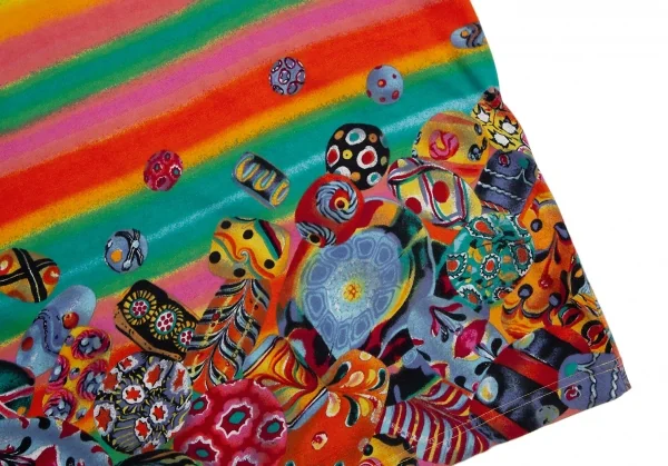 ケンゾージャングルKENZO JUNGLE コットン総柄Tシャツ マルチM K-112973_008