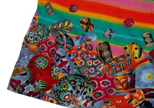 ケンゾージャングルKENZO JUNGLE コットン総柄Tシャツ マルチM K-112973_009