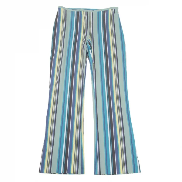 ケンゾージャングルKENZO JUNGLE ストライプフレアイージーパンツ マルチ36 K-112975_001