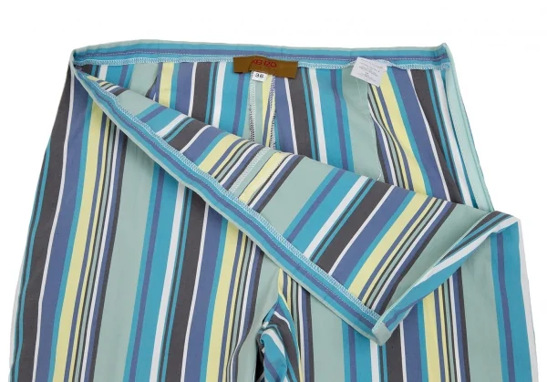 ケンゾージャングルKENZO JUNGLE ストライプフレアイージーパンツ マルチ36 K-112975_003