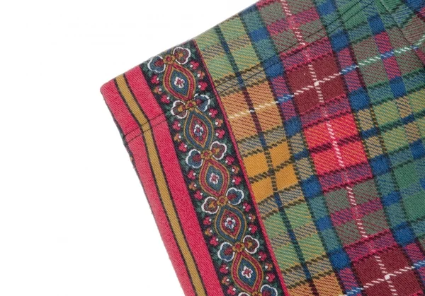 VERSACE SPORT Hem Zip Check Sideline Leggings Skinny Pants K-112976_008