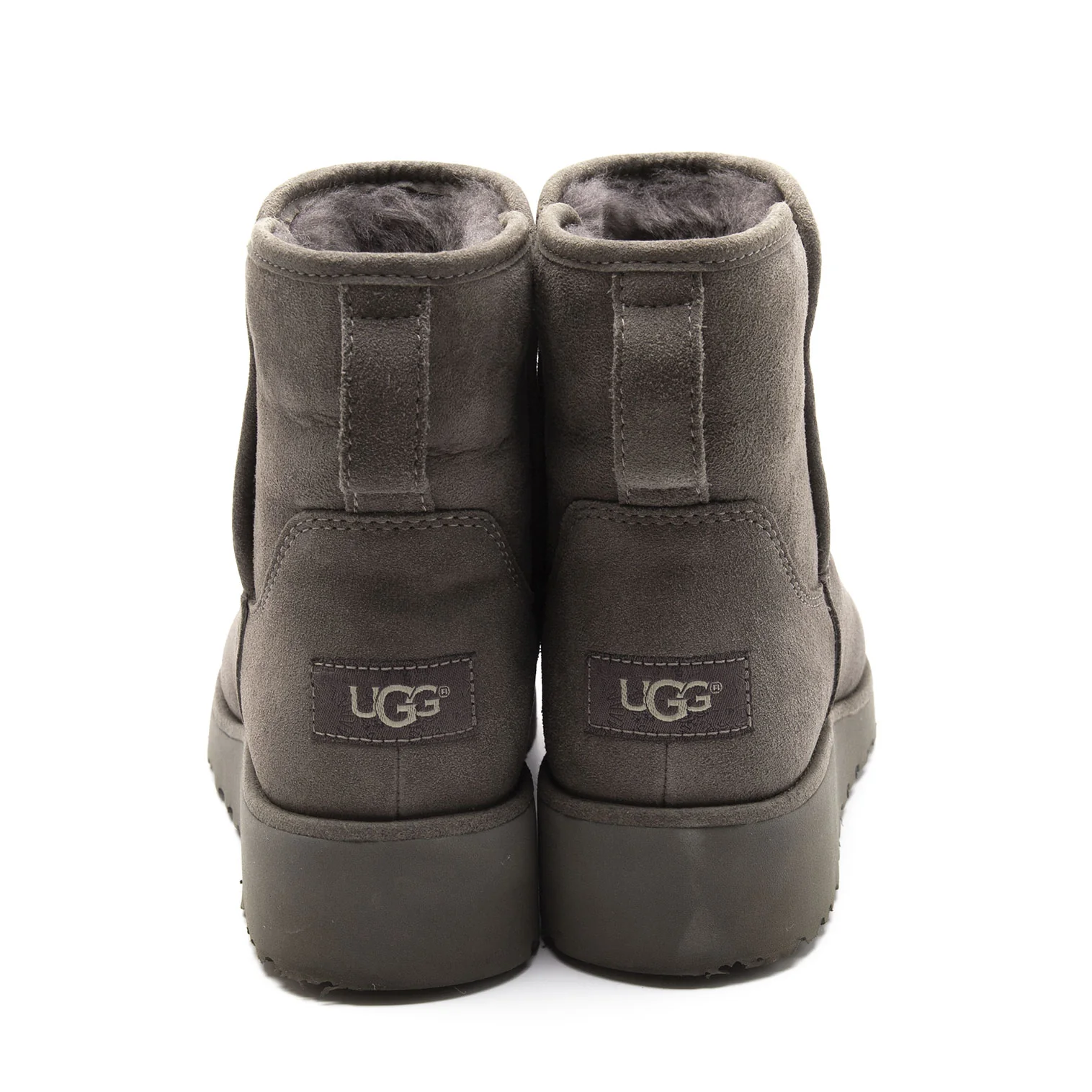 UGG アグ クラシック ショート ムートン グレー US10