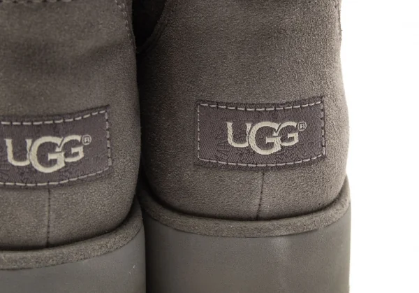 UGG (アグ) ムートン ショート ブーツ グレー UGG Australia ムートンブーツ ugg アグ ショート丈 クラシック