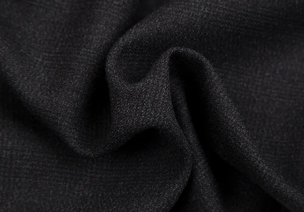 コムデギャルソン オムドゥCOMME des GARCONS HOMME DEUX ウールシャドーグレンチェックテーパードパンツ チャコールL K-113004_012