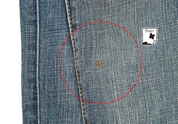 マリテフランソワジルボーMARITHE + FRANCOIS GIRBAUD サイド切替ワイドデニムパンツ インディゴL K-113014_010