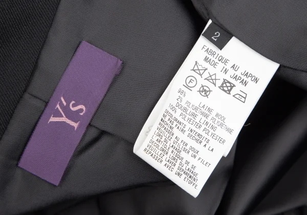 TAKESHI KOSAKA by Y's Pink Label Wool Gather Jacket K-113034_017