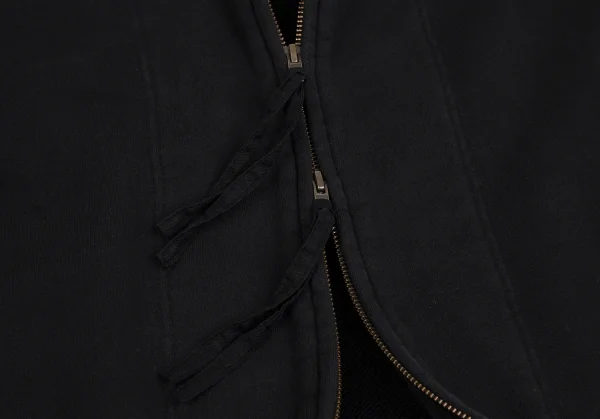 ヴィヴィアンウエストウッド レッドレーベルVivienne Westwood Red Label スウェットビッグシルエットジップアップブルゾン 黒00 K-113049_010