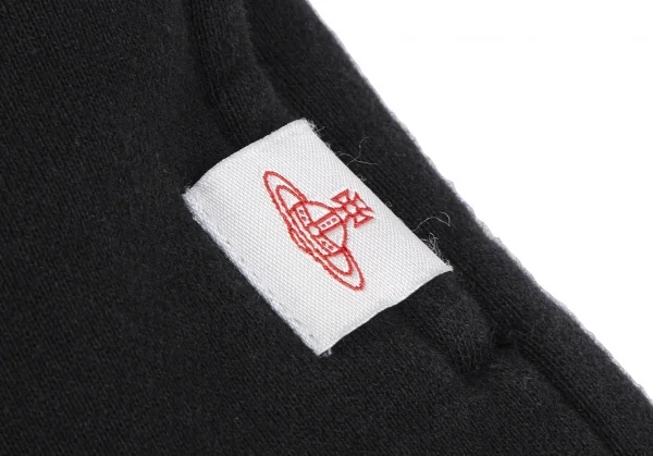 ヴィヴィアンウエストウッド レッドレーベルVivienne Westwood Red Label スウェットビッグシルエットジップアップブルゾン 黒00 K-113049_008