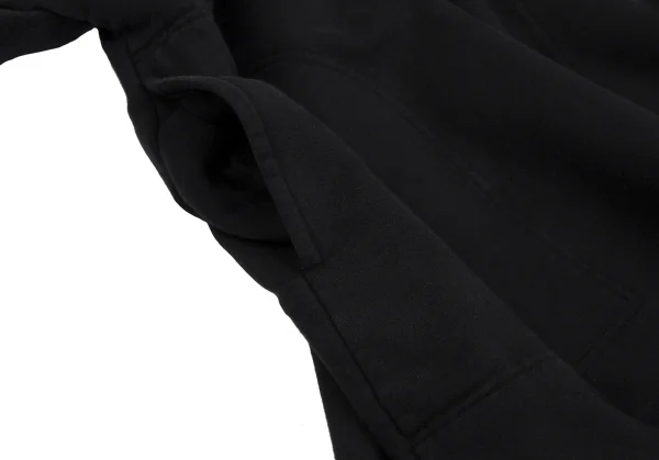 ヴィヴィアンウエストウッド レッドレーベルVivienne Westwood Red Label スウェットビッグシルエットジップアップブルゾン 黒00 K-113049_009