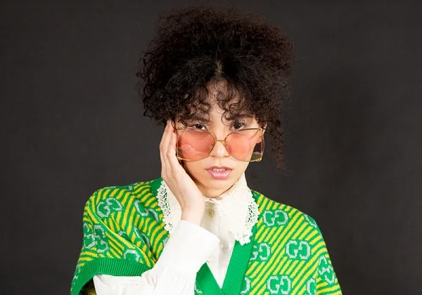 グッチGUCCI GG0252S バタフライ オーバーサイズサングラス ゴールドレンズピンク ゴールドピンク K-113052_016