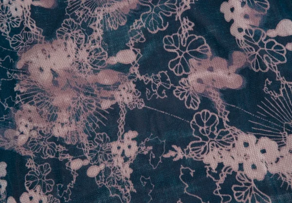 ジャンポールゴルチエJean Paul GAULTIER 曼荼羅プリントパワーネットセットアップ 青40 K-113080_011