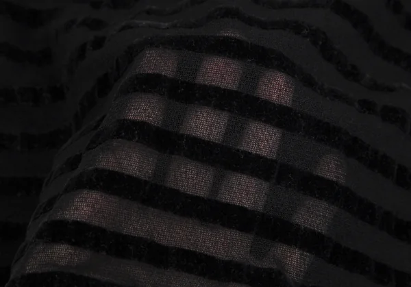 ジャンポールゴルチエ マイユJean Paul GAULTIER MAILLE フロッキーボーダーパワーネットカットソー 黒M位 K-113124_013