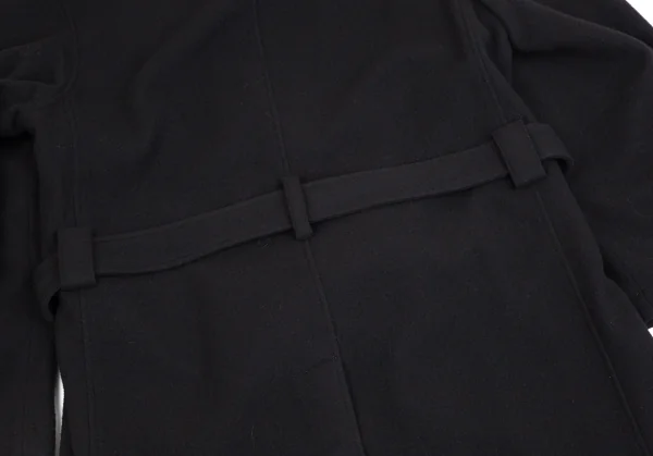 REGULATION Yohji Yamamoto MEN Wool Nylon Belted Coat K-113176_013