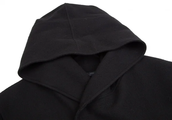 REGULATION Yohji Yamamoto MEN Wool Nylon Belted Coat K-113176_003