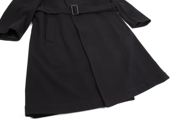 REGULATION Yohji Yamamoto MEN Wool Nylon Belted Coat K-113176_008