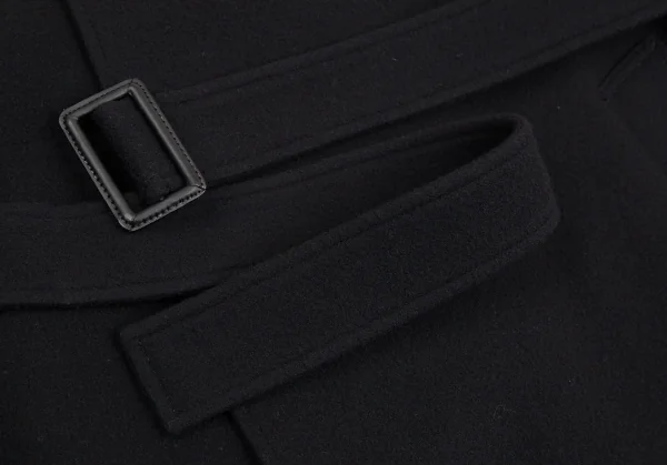 REGULATION Yohji Yamamoto MEN Wool Nylon Belted Coat K-113176_009