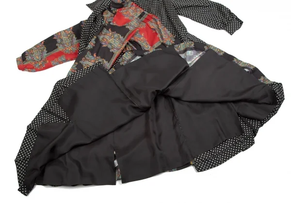 JUNYA WATANABE COMME des GARCONS Dot Paisley Asymmetry Dress K-113179_016