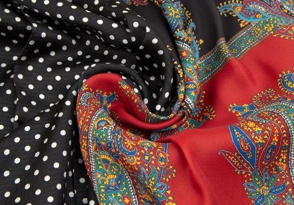 JUNYA WATANABE COMME des GARCONS Dot Paisley Asymmetry Dress K-113179_018