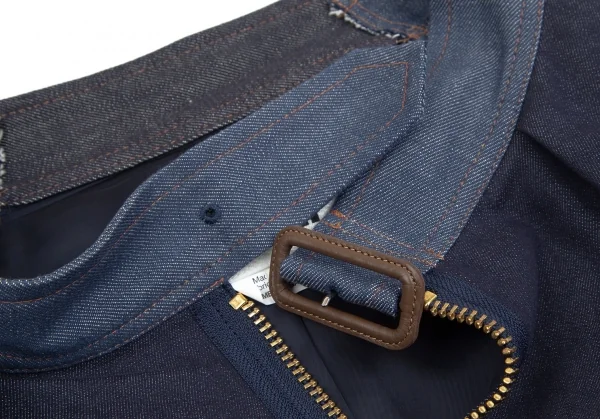 ジュンヤワタナベ コムデギャルソンJUNYA WATANABE COMME des GARCONS denim パッチワークデニムコート インディゴXS K-113180_005