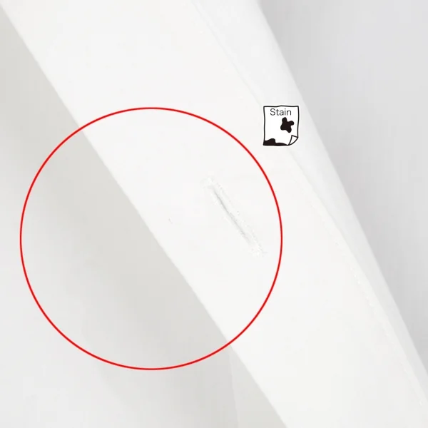 グッチGUCCI フラワーレースカラー着脱オーバーサイズシャツ 白38 K-113190_007