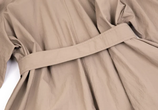 マックスマーラMax Mara コットンナイロンフレアトレンチコート ベージュ34 K-113203_016
